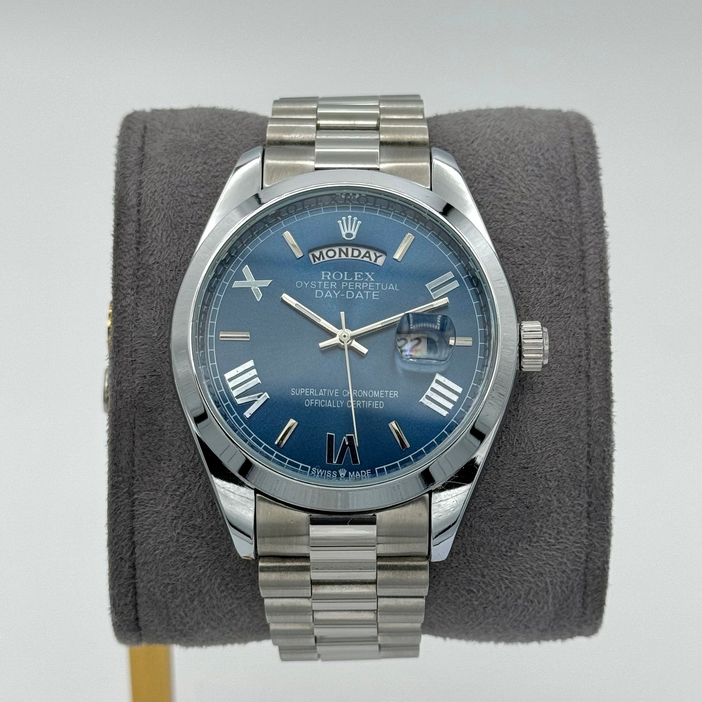 DAY DATE ARGENT