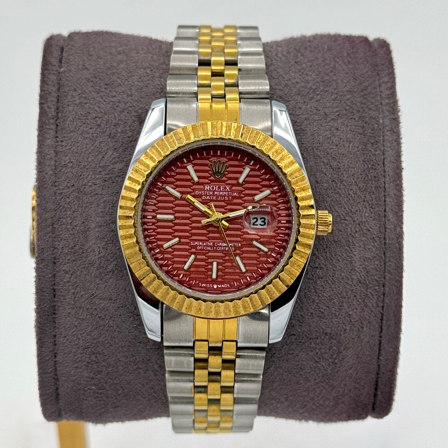 DATE JUST FEMME ROUGE