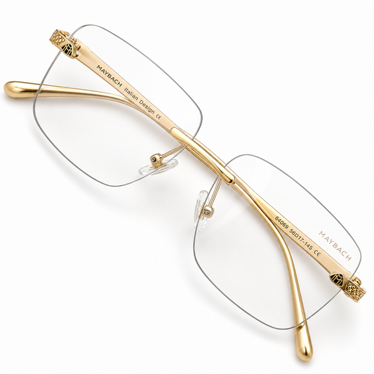 lunette Maybach Gold Rimless