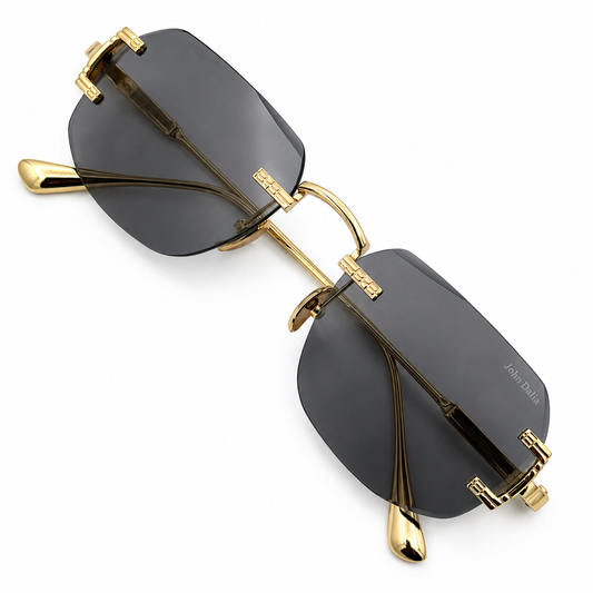 lunette John Dalia Black Gold