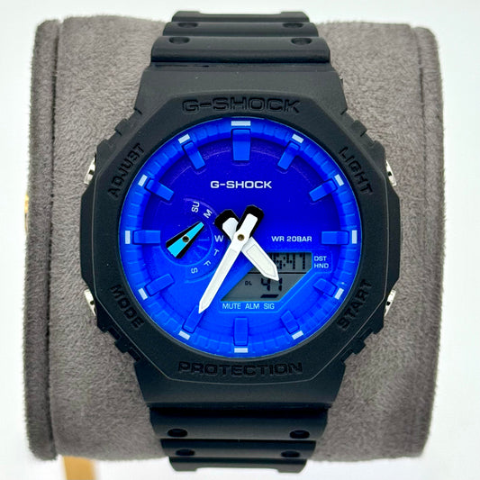 G-SHOCK Bleu & Noir