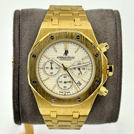 Royal Oak Chronograph – Black Gold
