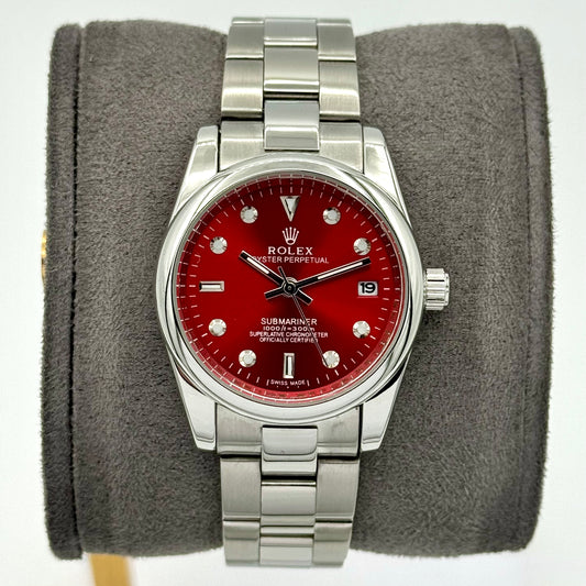 Rolex Oyster Perpetual 32MM Cadran Rouge