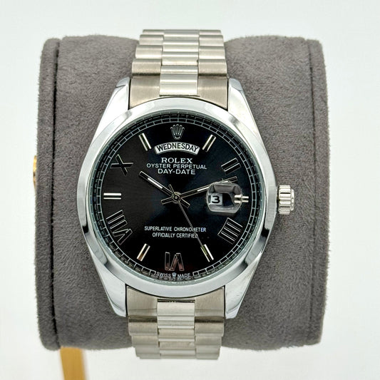 ROLEX DAY DATE ARGENT
