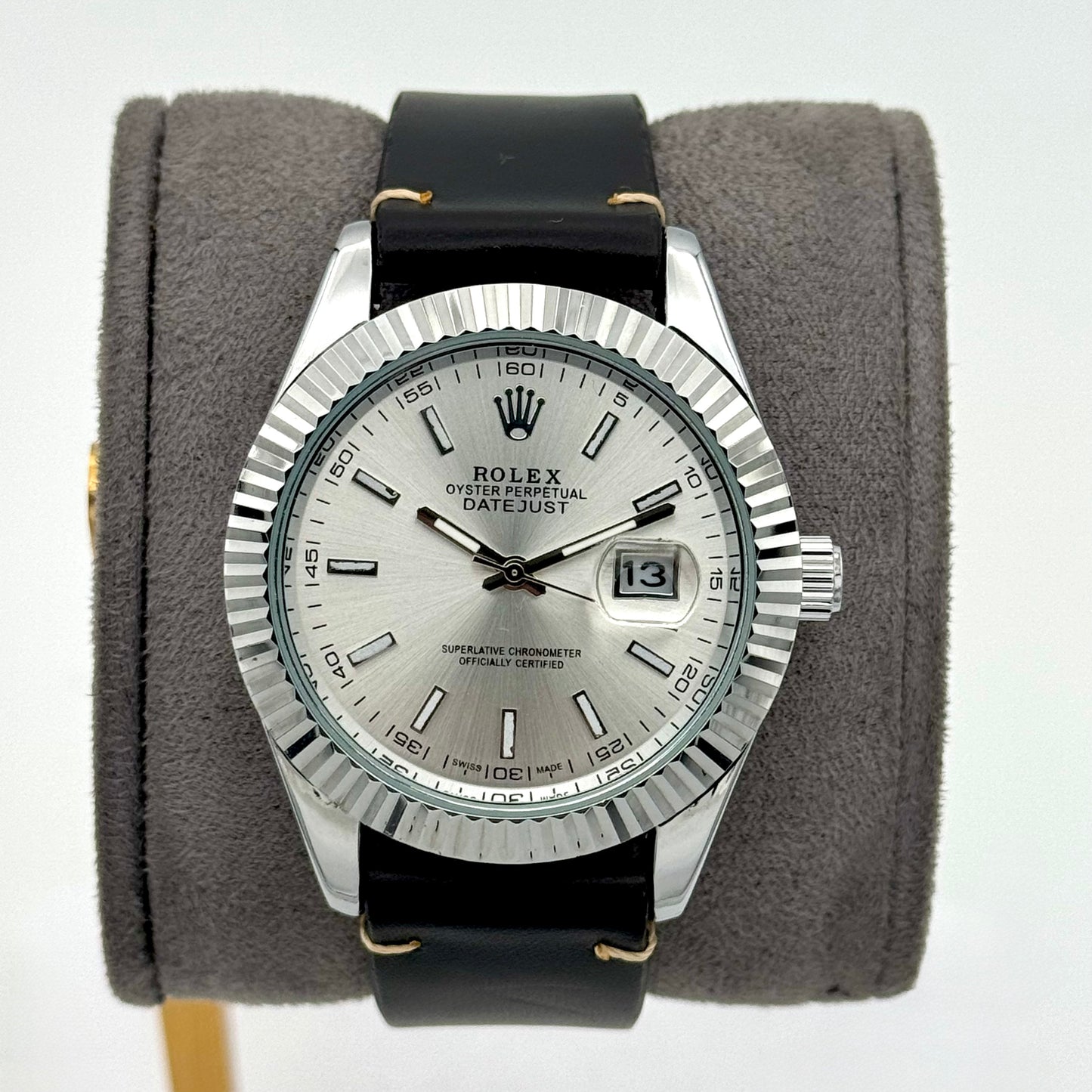 ROLEX Datejust – Cuir